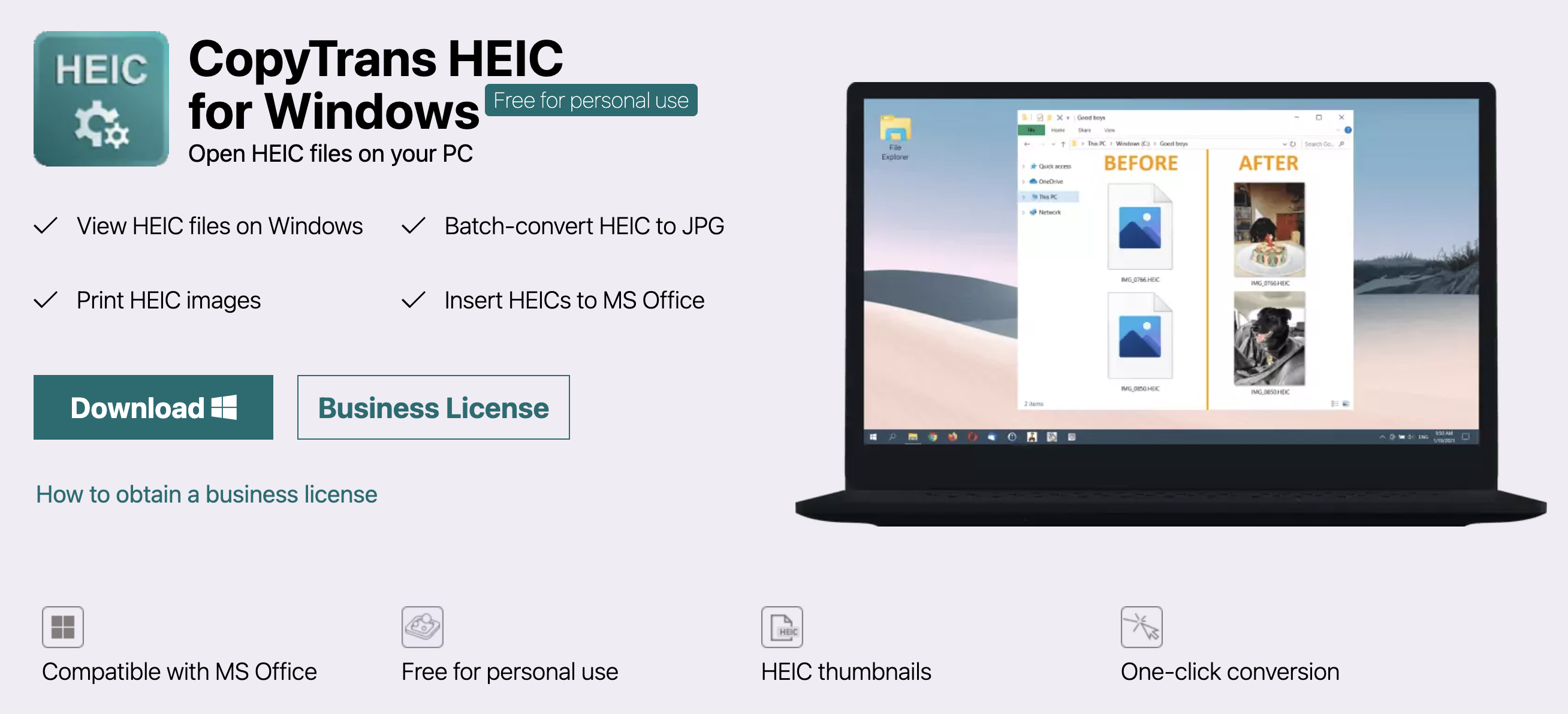 CopyTrans HEIC for Windows