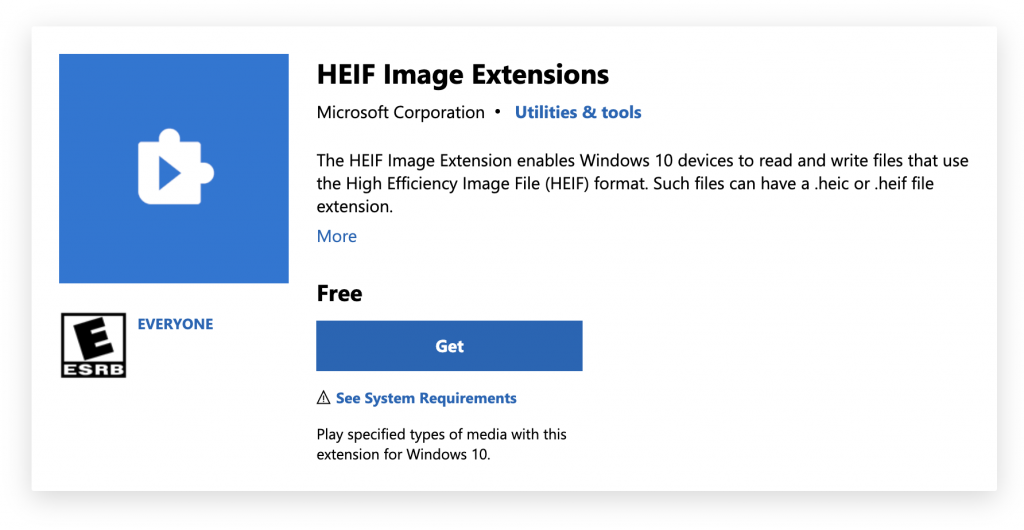 How to open heic file in Windows 10/11
